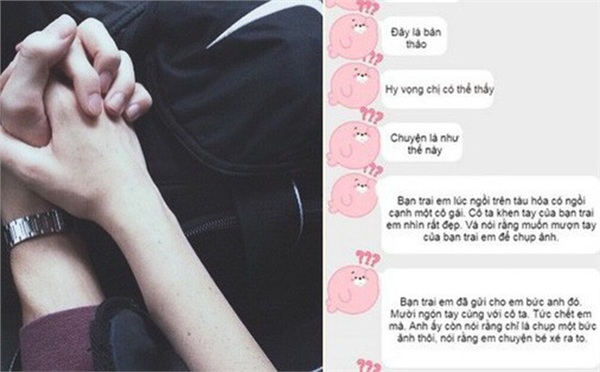 Cho gái lạ nắm tay chụp ảnh rồi gửi khoe người yêu: Chuyện nghiêm túc mà mang ra giỡn chơi!-1