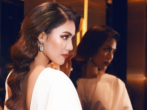 Lan Khuê lần đầu lộ diện sau thông báo có bầu, khéo léo giấu vòng 2 cực gọn