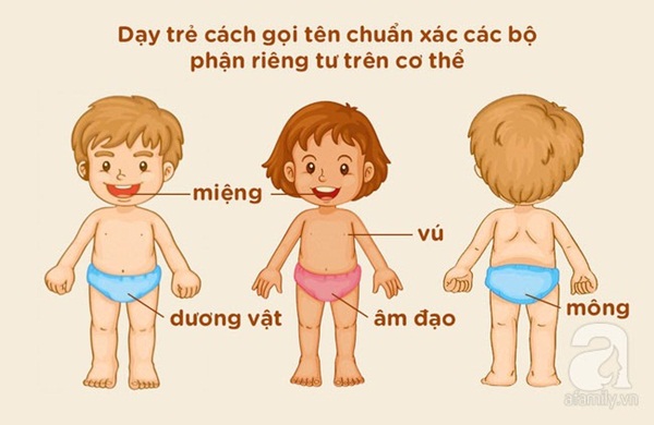 Gọi tên vùng kín của con: Hãy quên những cái tên ngộ nghĩnh đi, đây mới là cách gọi đúng nhất nên dạy con-1