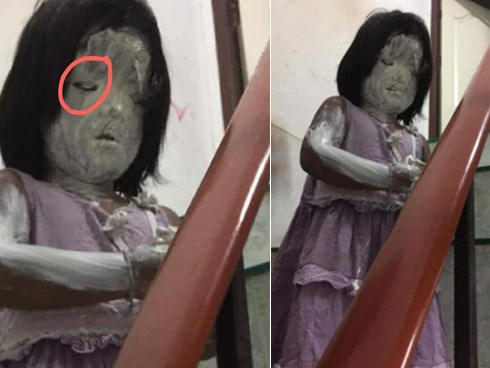 Chớm hè, cô bé đang tuổi mầm non đã