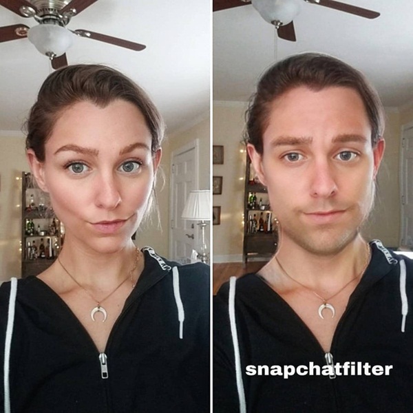 Cả MXH xôn xao vì có thể chuyển đổi giới tính trong nháy mắt, chị em đã thử trò sống ảo mới này chưa?-1