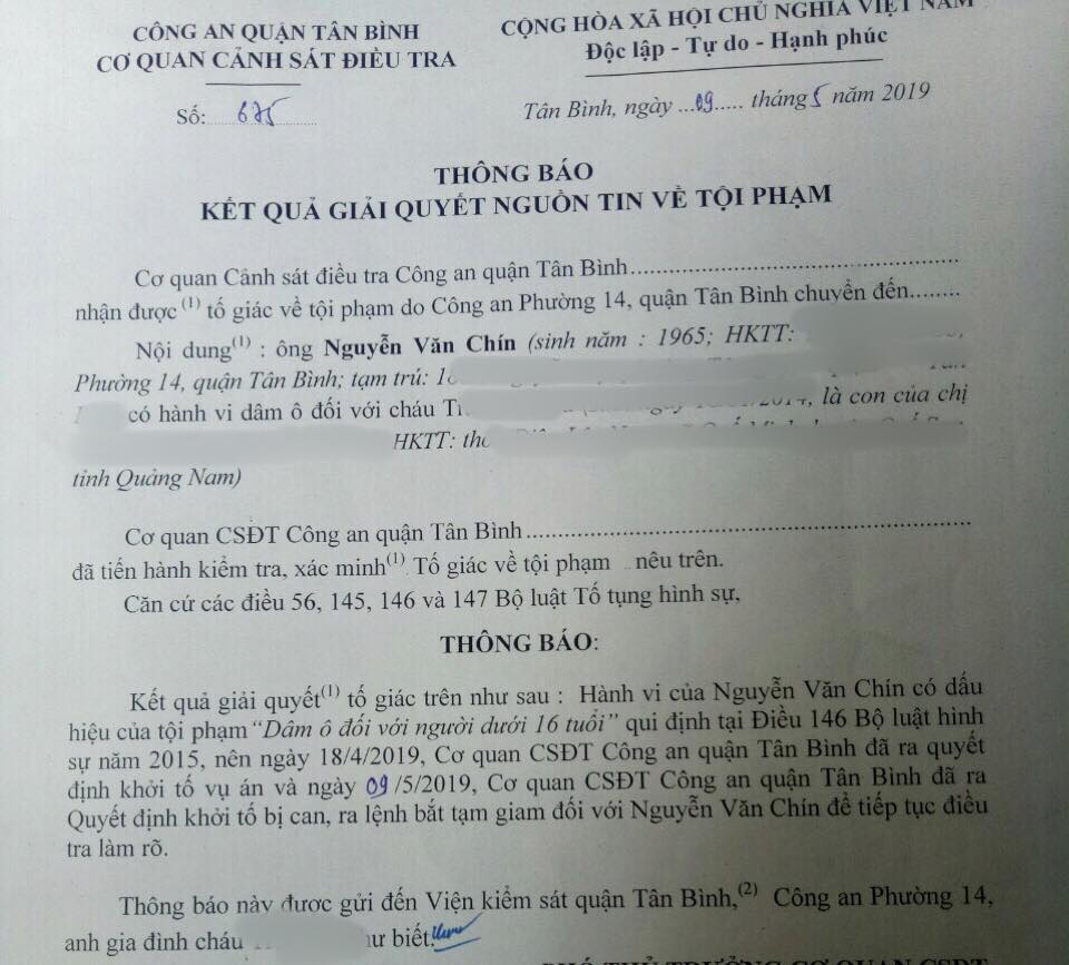 Bé gái 5 tuổi bị xâm hại và câu hỏi xé lòng: ‘Mẹ ơi, chuyện của con xử sao rồi?’-2