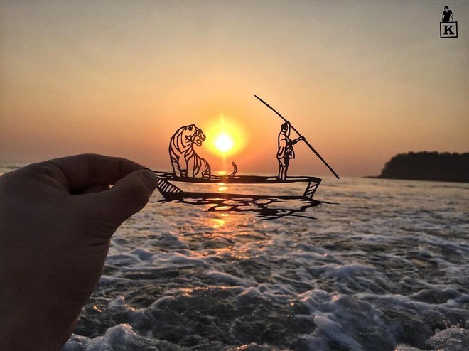 Lá rụng ở Kazakhstan lại biến thành cả bầu trời nghệ thuật-6