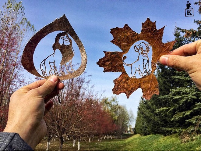 Lá rụng ở Kazakhstan lại biến thành cả bầu trời nghệ thuật-9