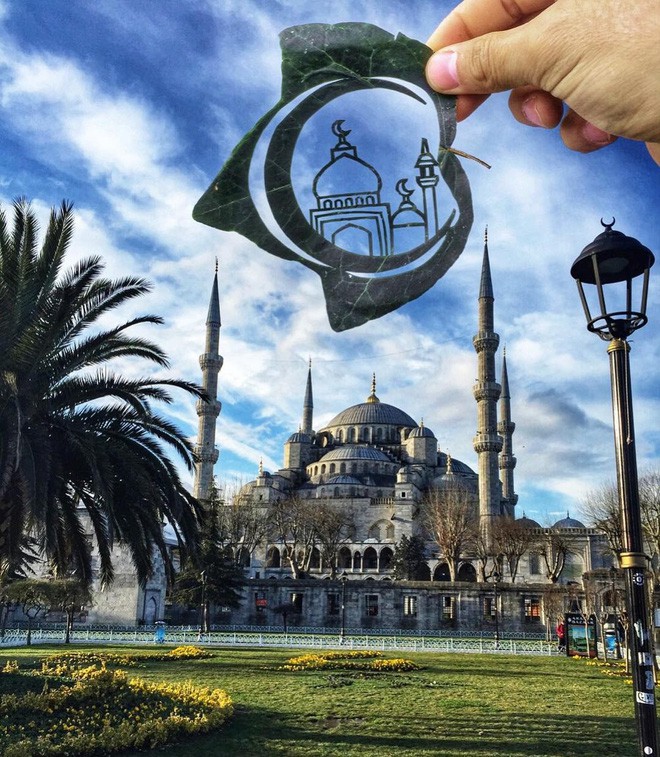 Lá rụng ở Kazakhstan lại biến thành cả bầu trời nghệ thuật-17