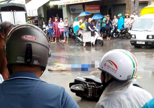 TP.HCM: Đi báo tin bà ngoại mất lúc trời mưa lớn, thiếu nữ 16 tuổi chết thảm dưới bánh xe tải-2