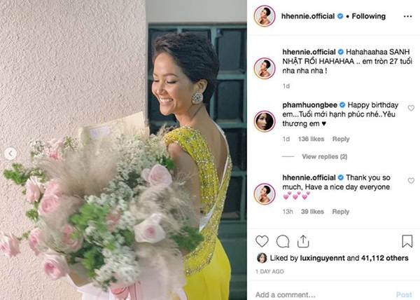 HHen Niê mặc lại váy dạ hội gây bão ở Miss Universe trong tiệc sinh nhật sớm-2