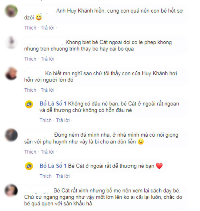 Huy Khánh lên tiếng khi con gái bất ngờ bị dân mạng chỉ trích hỗn hào, cãi tay đôi với người lớn-3