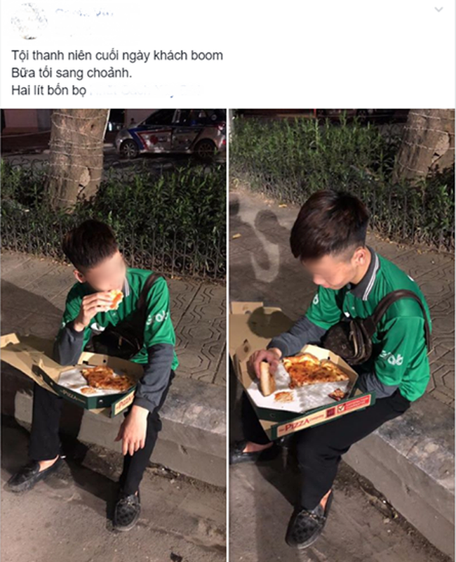 Nhìn ảnh ai cũng nghĩ shipper ăn sang, nhưng sự thật đằng sau là một vấn nạn của nghề giao hàng: Bị khách bùng!-1