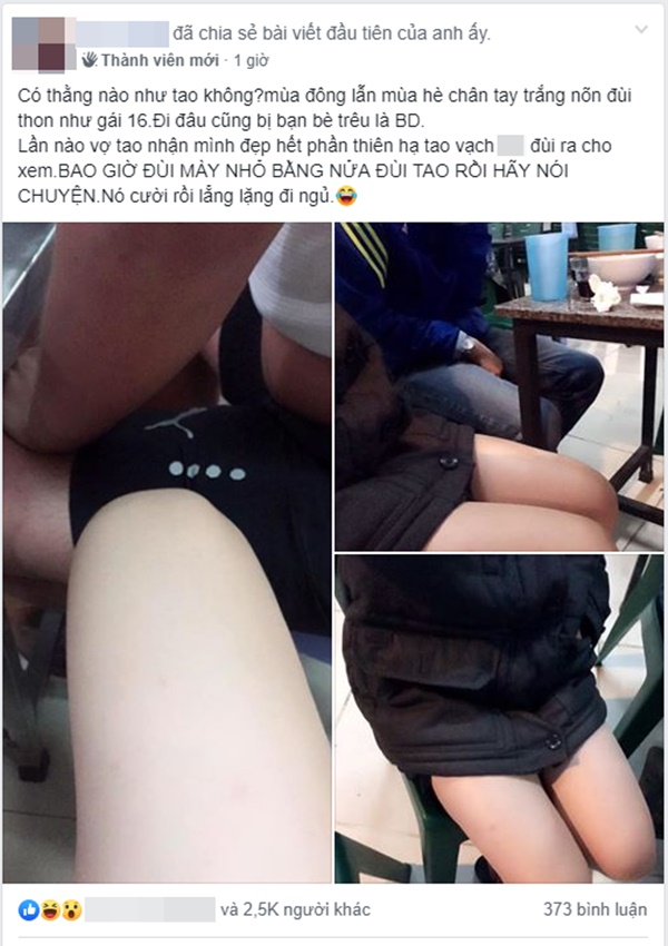 Khiến chị em ghen tị với đôi chân nuột như gái 16, chồng trẻ còn gây cười bởi màn phủ đầu nhan sắc của vợ-1