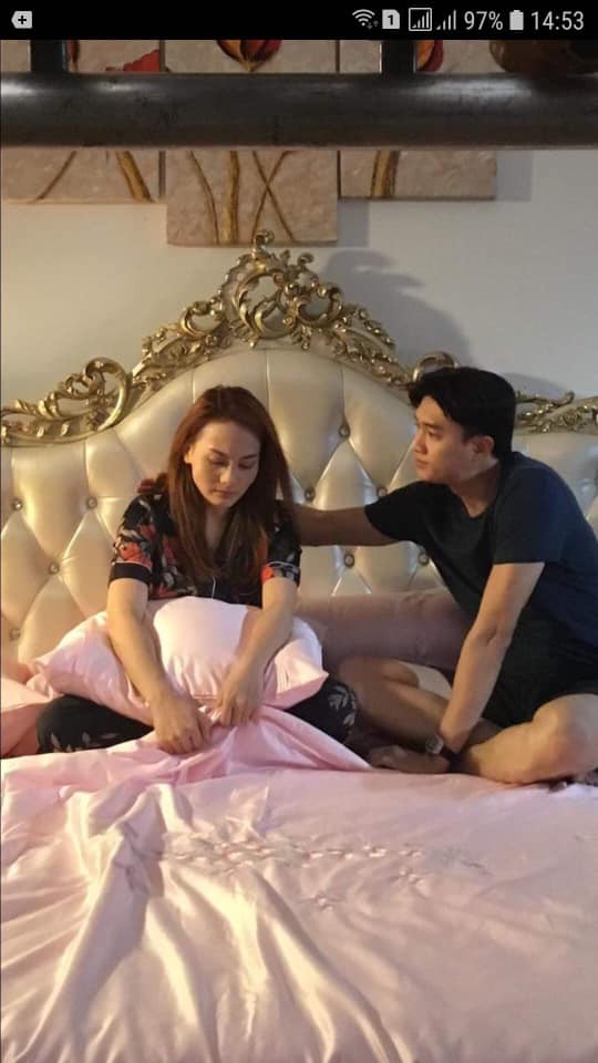 Về nhà đi con hé lộ cảnh Thư bụng mang dạ chửa, Vũ nằm cạnh chăm con cho Thư-5