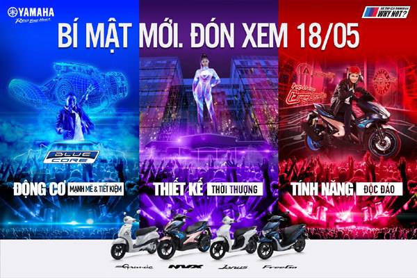 Yamaha chuẩn bị tiết lộ ‘bí mật lớn’ vào ngày 18/5-1