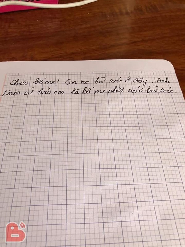 Em gái lầm lũi đạp xe bỏ nhà đi, nội dung lá thư để lại khiến tất cả giật mình-1