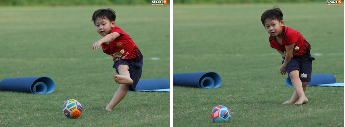 Những thiên thần trên sân tập của Hà Nội FC tạo nên khung cảnh khiến người xem mê mẩn như thước phim thanh xuân vườn trường-12