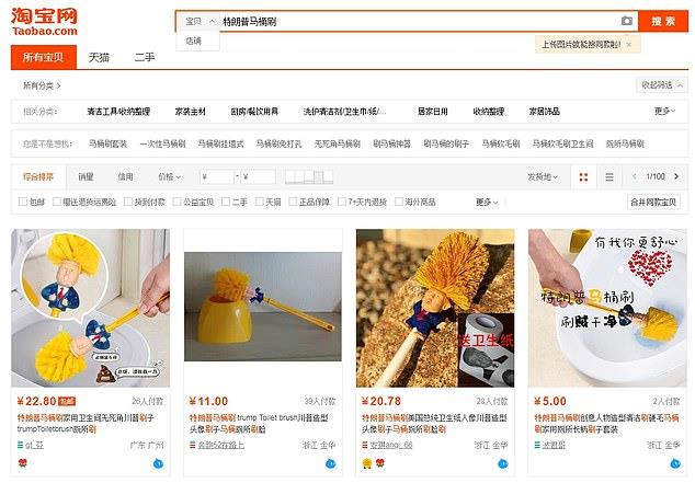 Giấy vệ sinh hình Tổng thống Trump đắt hàng ở Trung Quốc-2