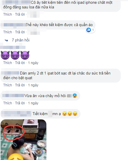 Choáng váng: Tiết kiệm điện giữa cái nóng cháy da thịt, nữ công nhân trần truồng ngồi ăn cơm khiến người nhìn ngán ngẩm-3