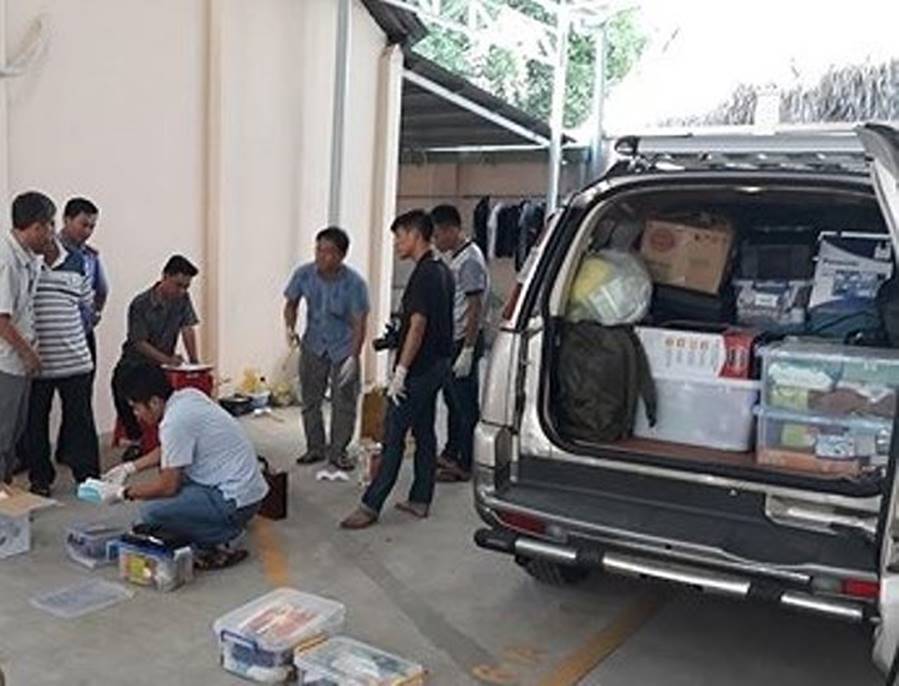 Vụ giết người đổ bê tông: Nghi can không làm gì, tiền đâu để tu luyện?-1