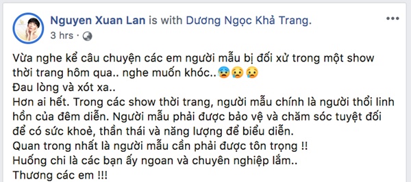 Dàn mẫu Việt đồng loạt tố bị BTC Fashion Voyage cho ăn cơm tù, đi tàu chợ khi diễn show trong cái nóng hơn 40 độ C-7
