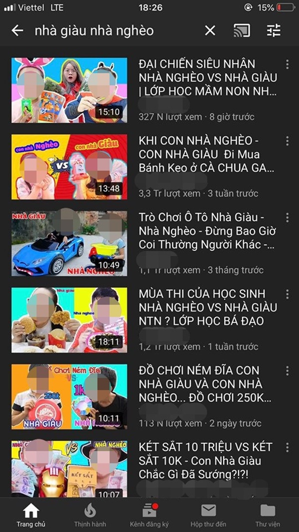 Xây dựng nội dung phản cảm phân biệt giàu - nghèo, loạt video triệu views của kênh Youtube kids bị lên án-2