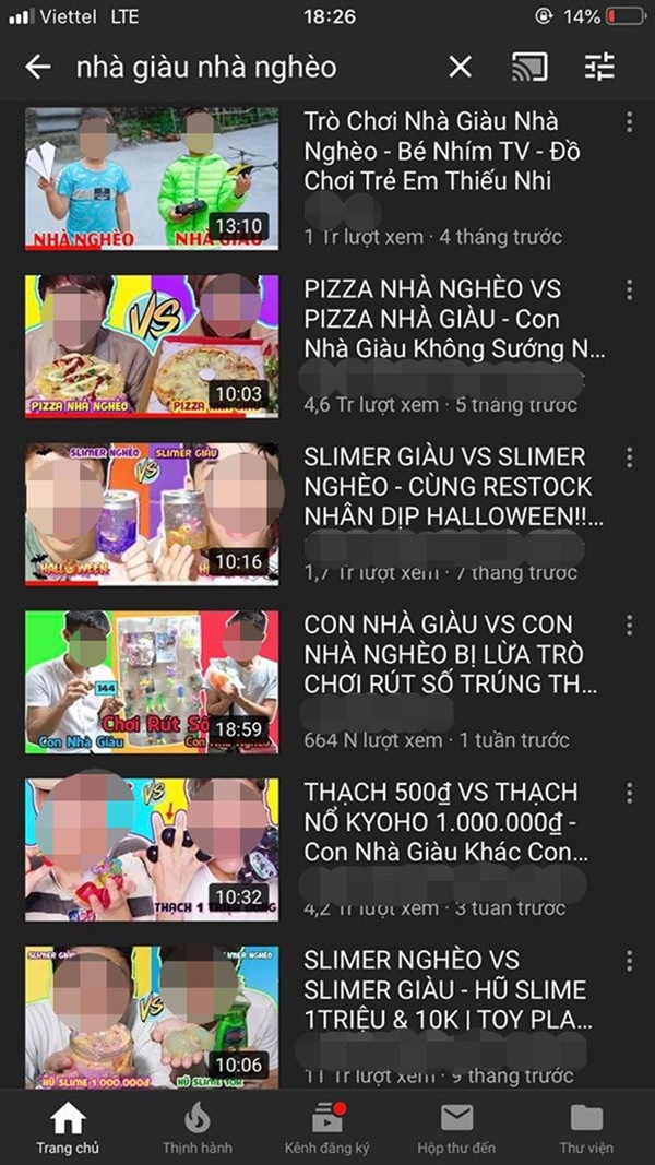 Xây dựng nội dung phản cảm phân biệt giàu - nghèo, loạt video triệu views của kênh Youtube kids bị lên án-3
