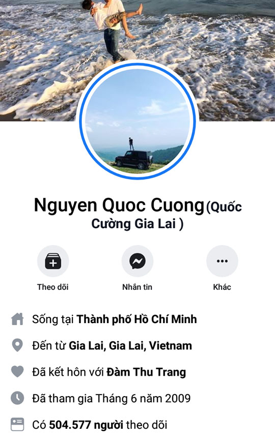 Hiếm khi làm điều này nhưng Cường Đô La vừa đích thân chia sẻ thêm một bức ảnh cưới cực giản dị với Đàm Thu Trang-2