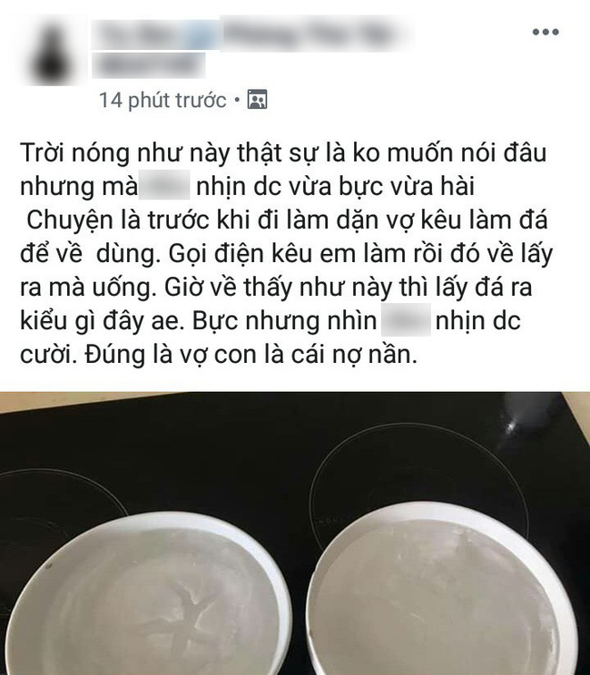 Nhờ làm bát đá cũng không ra hồn, chồng trẻ bức xúc lên bóc phốt vợ, không ngờ lại bị chửi té tát vì điều này-1