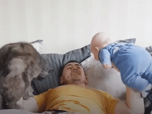Khi các ông bố chăm con và những khoảnh khắc hài hước “khó đỡ”