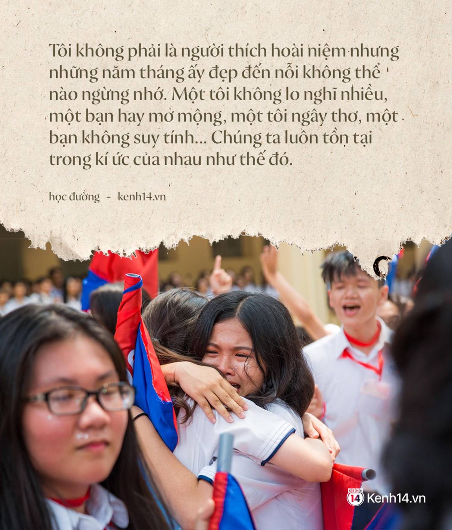 Tại sao học sinh lớp 12 khóc như mưa trong ngày bế giảng nhưng vài năm sau họp lớp không ai đi?-1