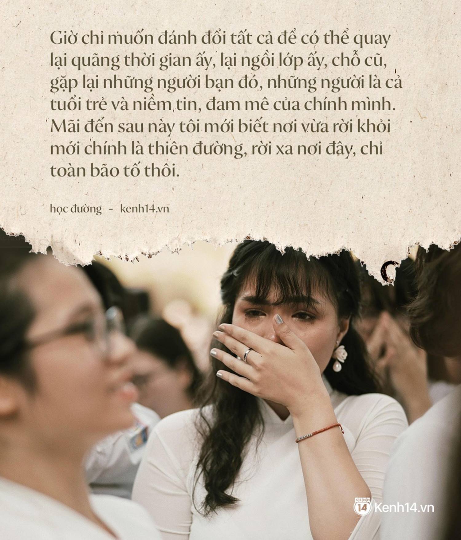 Tại sao học sinh lớp 12 khóc như mưa trong ngày bế giảng nhưng vài năm sau họp lớp không ai đi?-2