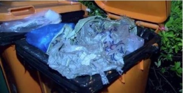 Bị nhân viên hỏi túi rác có gì, người phụ nữ nói rằng xác động vật nhưng hóa ra bên trong là tội ác khiến ai cũng phẫn nộ-1