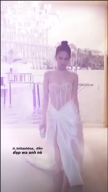 Sau bộ đầm có như không, Ngọc Trinh tái xuất táo bạo hơn, netizen bình luận: Trông giống bikini quấn khăn tắm-3