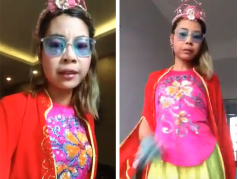 Vào trung tâm thương mại sống ảo, Bella làm vỡ chiếc bình gần 20 triệu đồng, còn tỏ thái độ lồi lõm khiến nhiều người phẫn nộ-4