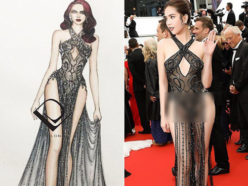 Sau Ngọc Trinh, đến lượt Trương Thị May xuất hiện trên thảm đỏ Cannes khiến truyền thông quốc tế náo loạn-9