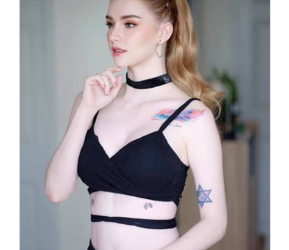 3 kiều nữ xăm Thái Lan: Mặt xinh như búp bê, da dính mực vẫn đẹp nuột nà-6