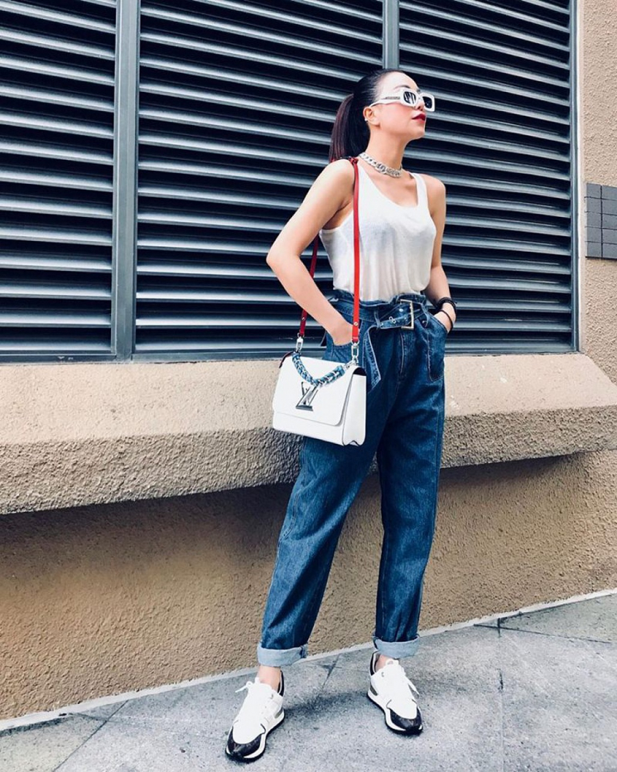 Thống trị street style, sao Việt đua nhau diện crop top sương sương”, váy đầm bánh bèo”-14