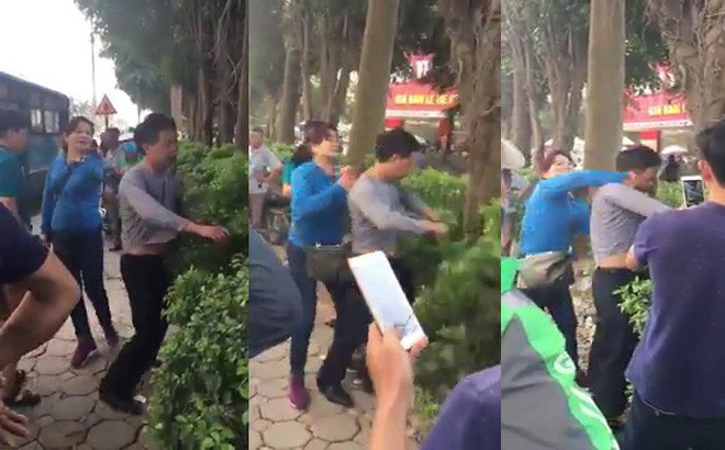 Bị bóp ngực trên xe buýt, người phụ nữ đánh tả tơi kẻ biến thái ở Hà Nội-1