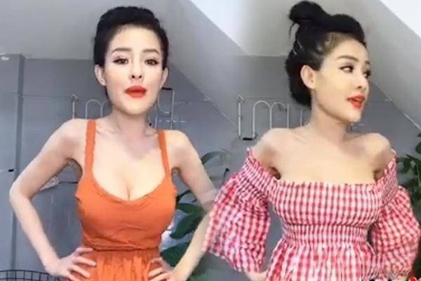 Dao kéo chán chê, Ngân 98 vẫn cố bóp ảnh cho được mặt thon, ngực khủng đến đáng sợ-3