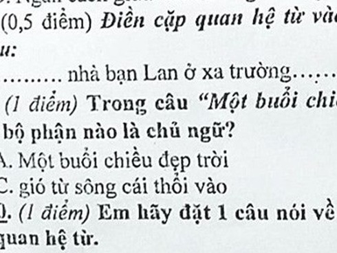 Đề thi Tiếng Việt thử tài ca dao tục ngữ dành cho người nước ngoài khiến dân mạng vò đầu bứt tai không làm được-2