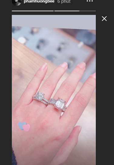 Phạm Hương khoe nhẫn cưới, chính thức thành vợ đại gia?-1