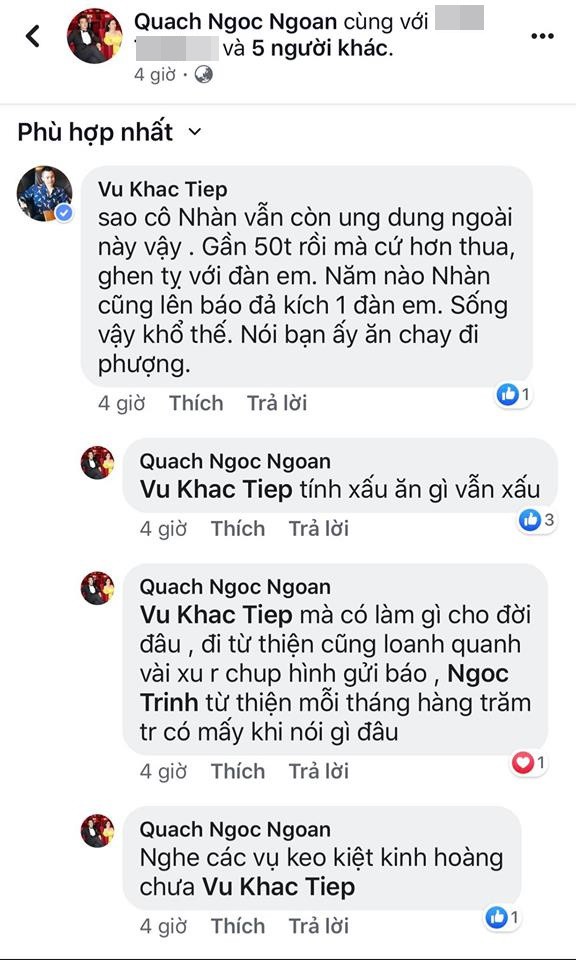 Vũ Khắc Tiệp đá xéo đã là gì, Quách Ngọc Ngoan còn nói xấu Lý Nhã Kỳ thế này để bênh vực Ngọc Trinh cơ-4