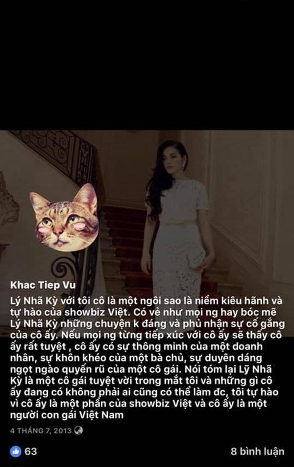 Đá xéo không tiếc lời, Vũ Khắc Tiệp có ngượng khi đọc lại những dòng ca ngợi Lý Nhã Kỳ mà mình viết năm xưa?-3