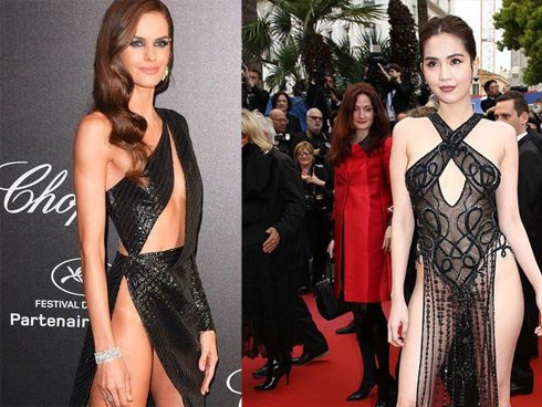 Những bộ đầm khoe da thịt gần ranh giới phản cảm ở Cannes 2019