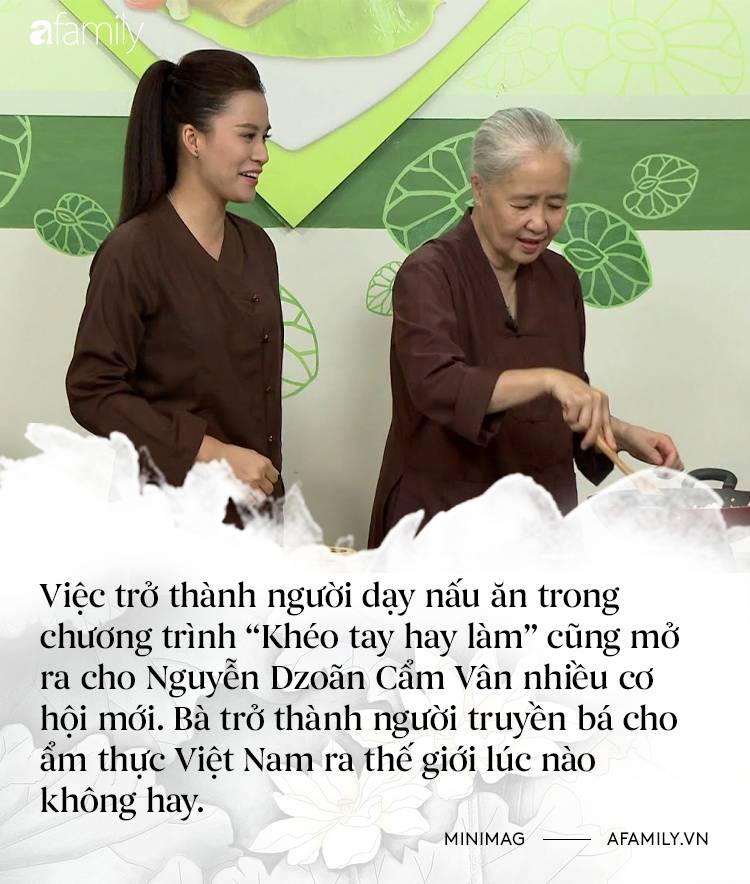 Nguyễn Dzoãn Cẩm Vân - Qua bao truân chuyên để thành Huyền thoại của gian bếp Việt, cuối cùng vì chữ An mà buông bỏ tất cả-6