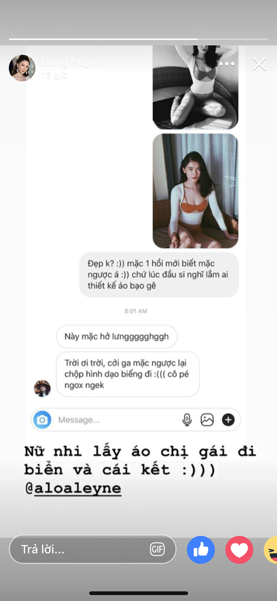 Á hậu Thuỳ Dung khoe ảnh bikini nóng bỏng và cái kết bất ngờ khiến fans té ghế-3