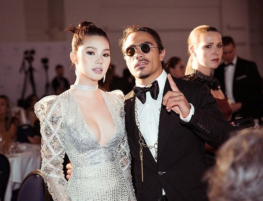 Mặc váy thấu nội y tới Cannes, Jolie Nguyễn khoe dáng nóng bỏng mắt-10