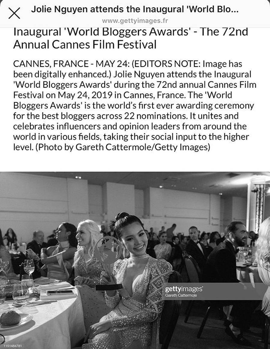 Mặc váy thấu nội y tới Cannes, Jolie Nguyễn khoe dáng nóng bỏng mắt-11