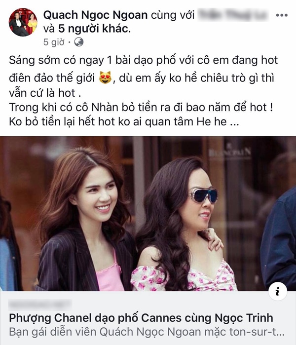 Hứng gạch đá vì nói xấu Lý Nhã Kỳ, Quách Ngọc Ngoan tiếp tục có hành động mà dân mạng đánh giá là hèn-1