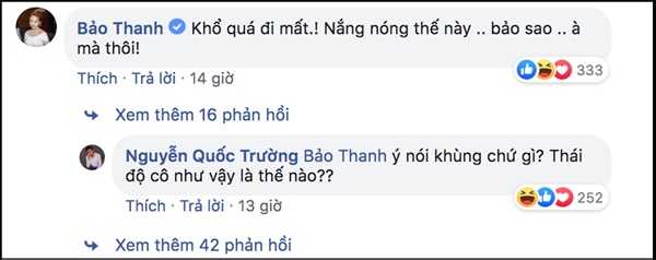 Không chỉ trên phim, cặp đôi oan gia Quốc Trường và Bảo Thanh còn liên tục tương tác với nhau trên mạng khiến fan rần rần thích thú-2