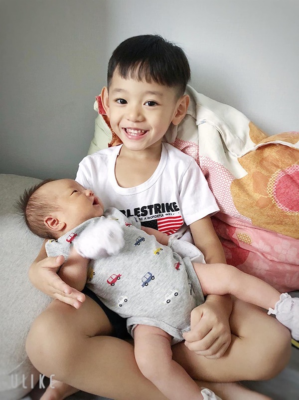 1 tháng sau sinh, Trà My Idol chính thức công khai chân dung quý tử-1