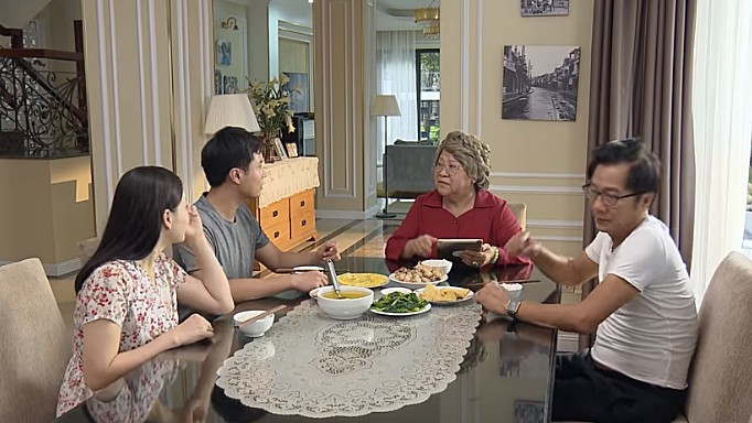 Nàng dâu order: Cứ tưởng phim sắp nhạt thì lại xuất hiện câu nói siêu mặn của bà nội, nghe xong cấm cười!-1